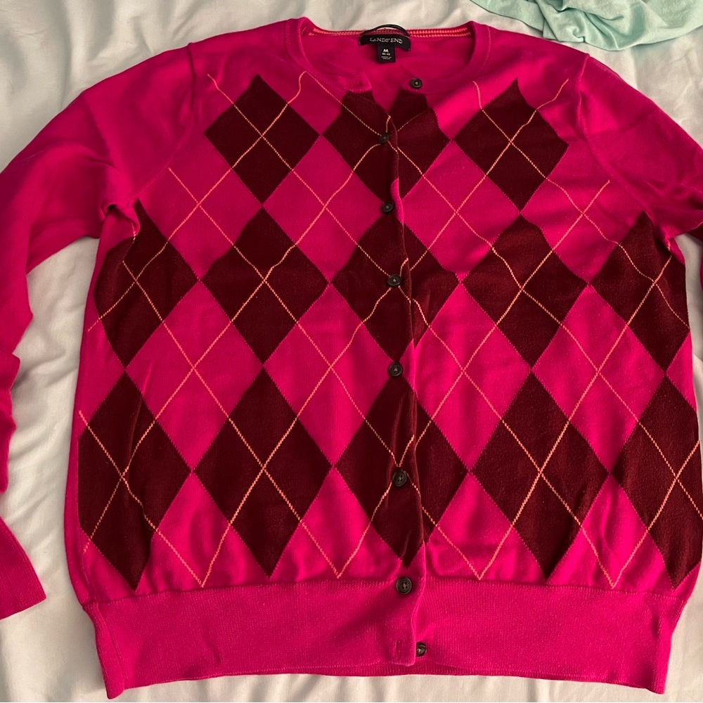 Argyle sweater